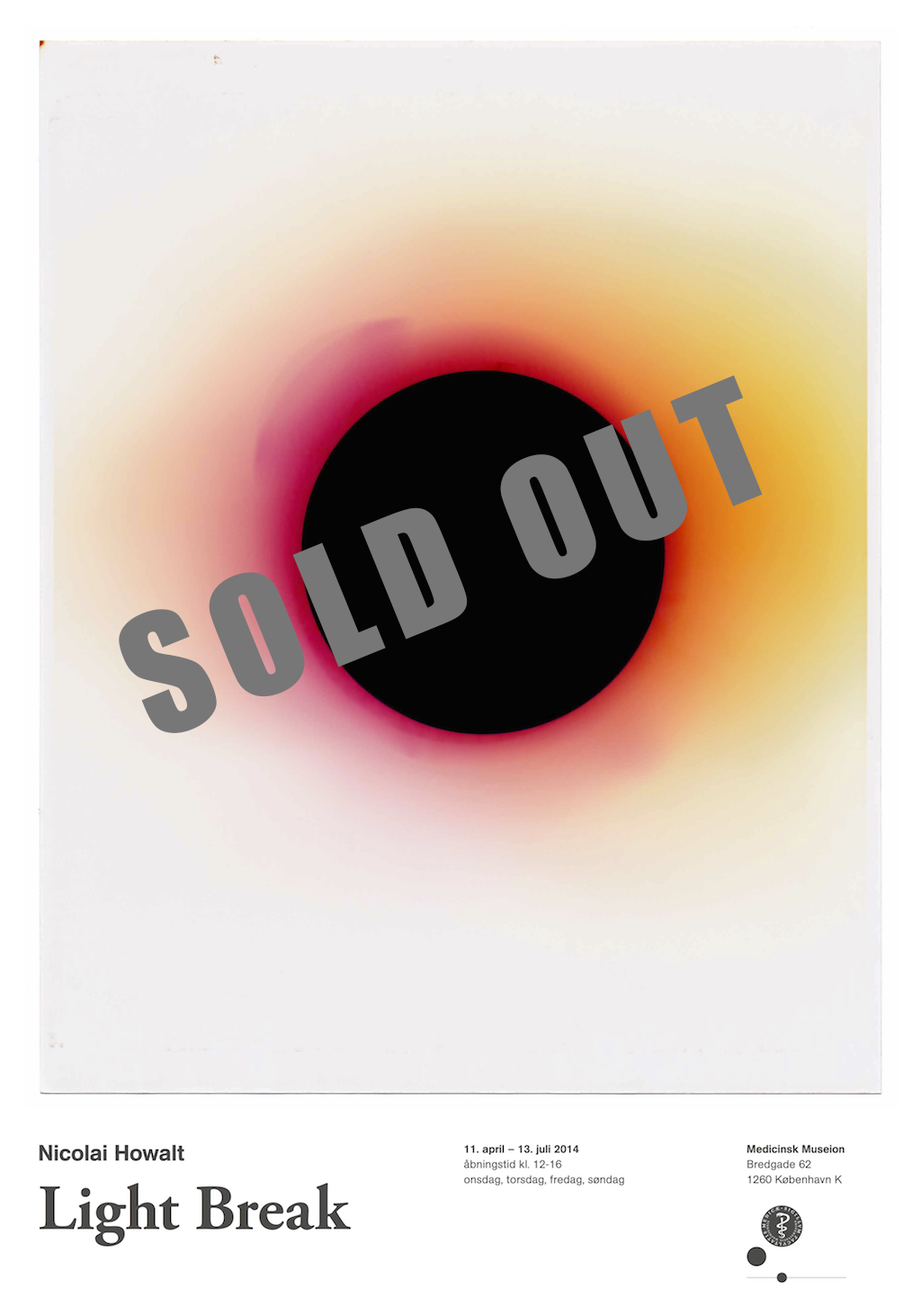 Light Break poster (sold out) | Museion Shop